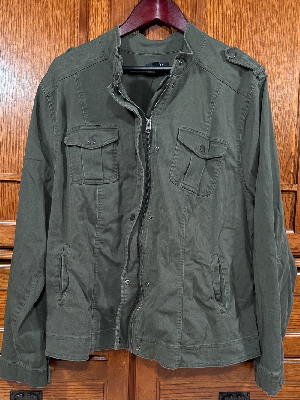 Torrid Military Utility Shacket Jacket Full Zip Layer Edgy Plus Size Curvy Cargo